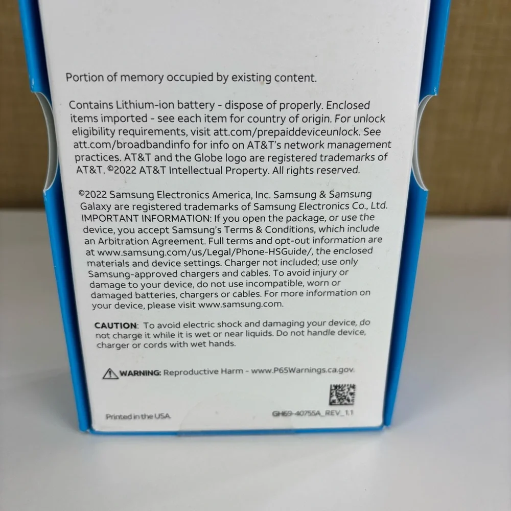NWT galaxy a13 SM-A135U black 32gb  sealed in box locked Att network